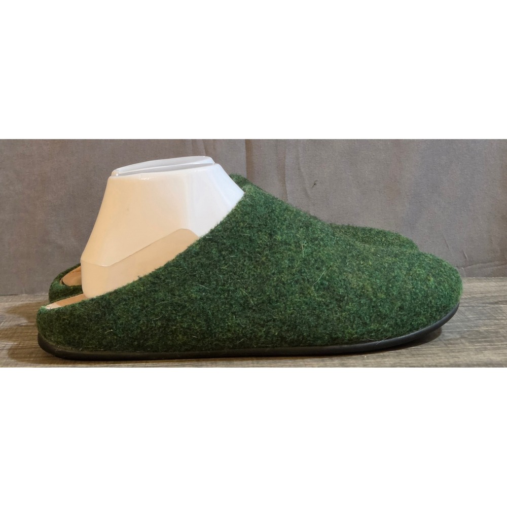 Fitflop Shuv Felt Clogs Women's Size 8 Green